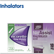 Stop smoking inhalators